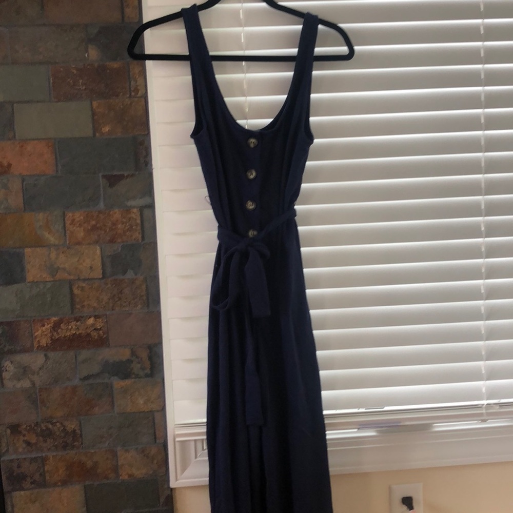 Corrine Cupro Belted Button-Front Jumpsuit